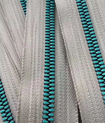 电镀七彩牙拉链